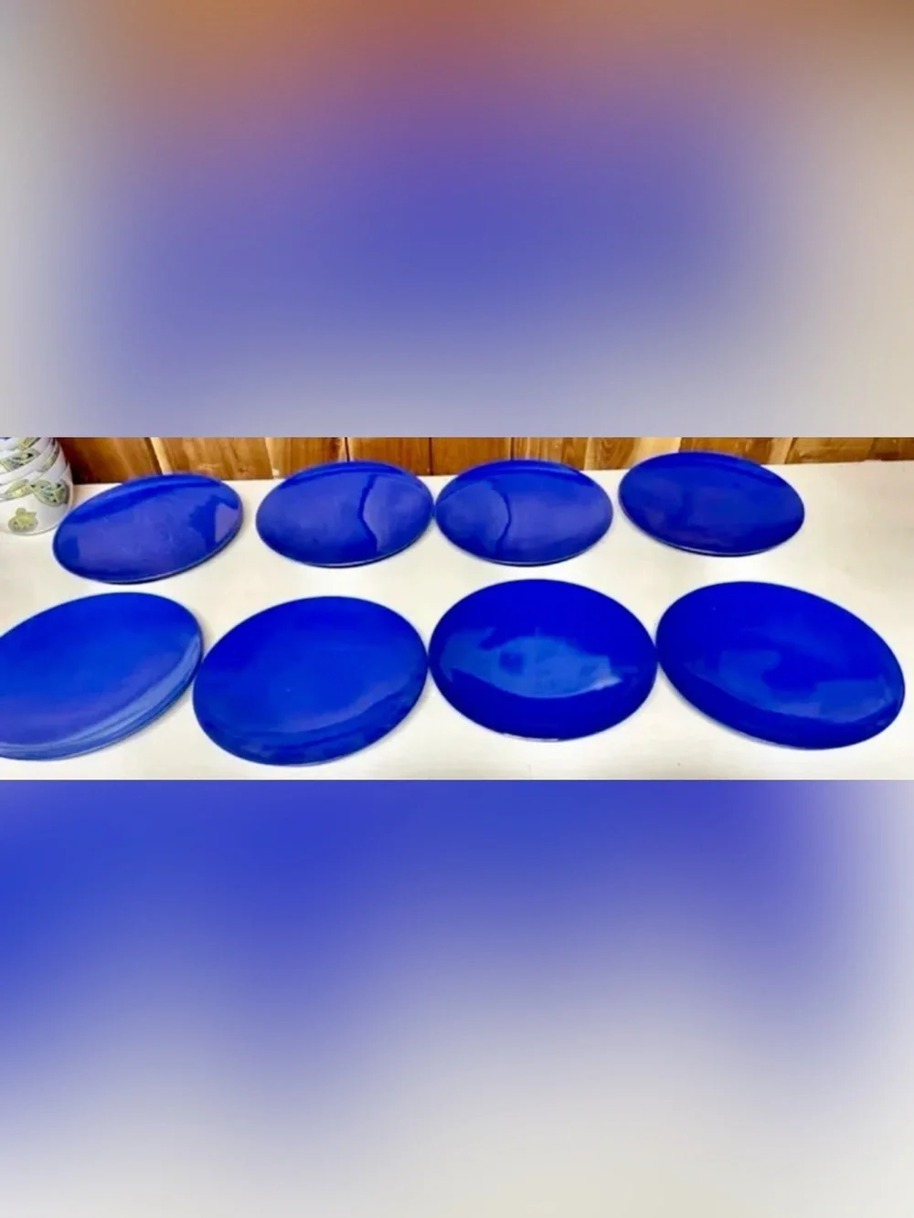 Vintage Home melamine dishes plastic lot of 15 plates & bowls-camping set